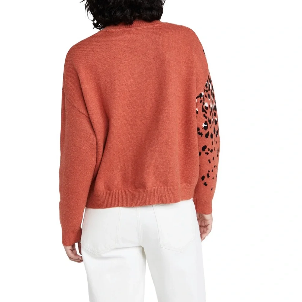 MINKPINK intarsia leopard
